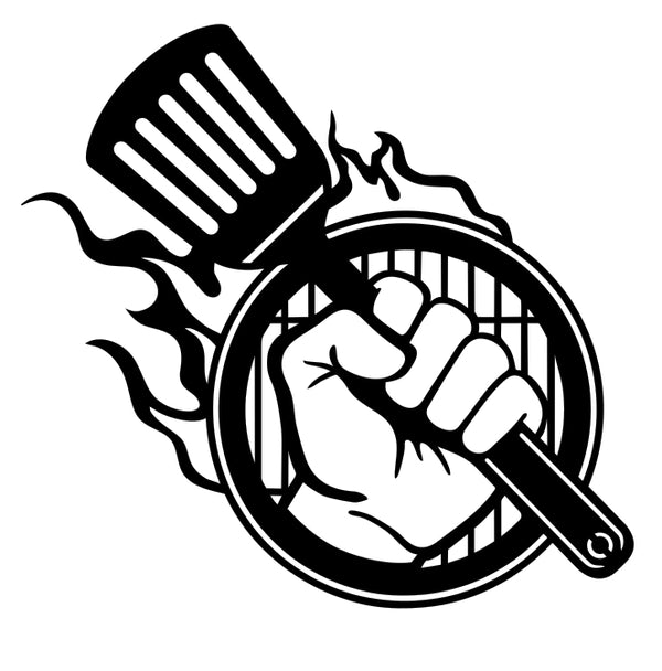 Hand with Spatula Grill