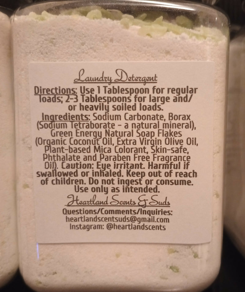 Homeade Natural Laundry Detergent - Green Energy