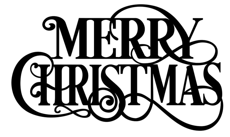 Merry Christmas Holiday Sign