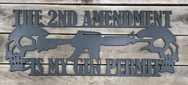 The 2nd Amendment is My Gun Permit