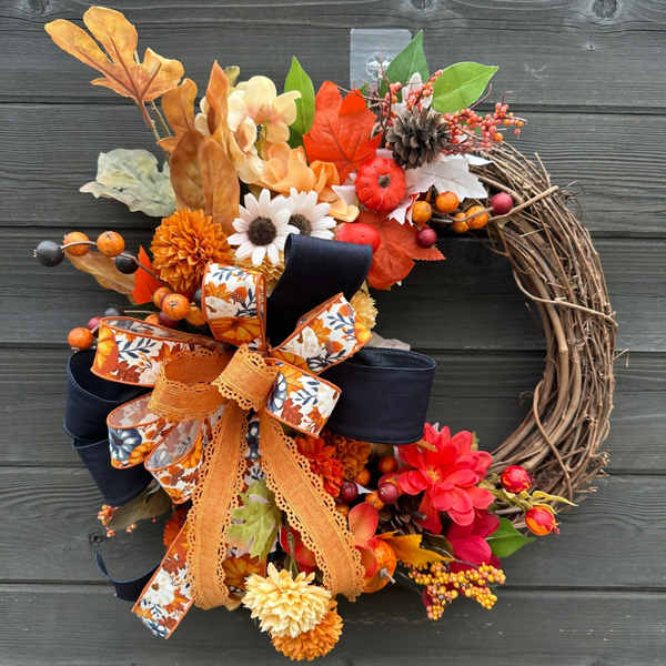 Fall Pumpkin Ribbon - 1