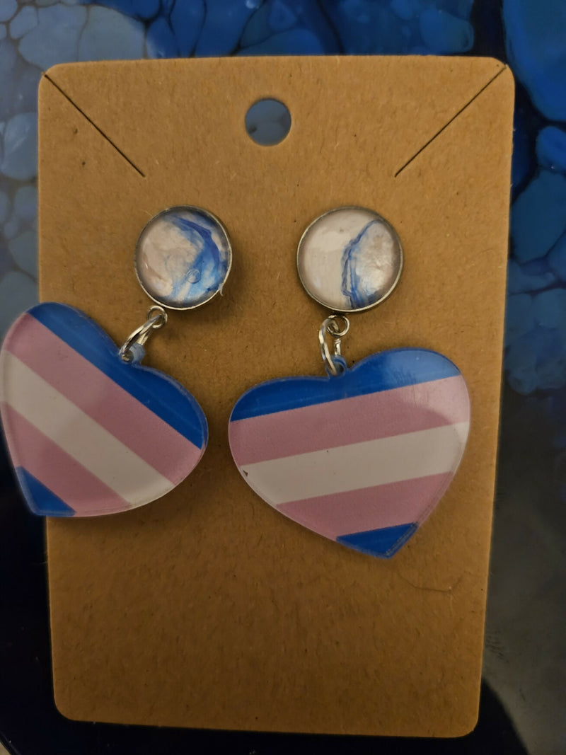 Trans Pride Earrings