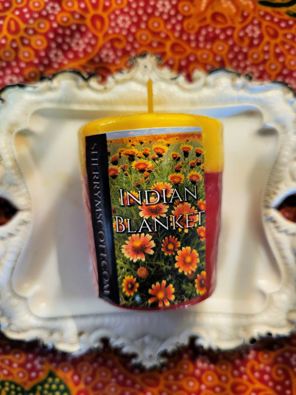 Indian Blanket Votive