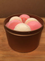 Macaron Dessert Candle in 8 oz. Copper Tin - French Cookies