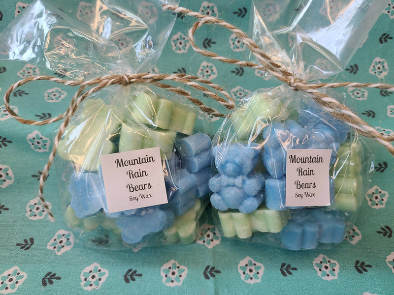 Moutain Rain Bears | Soy Wax Melts