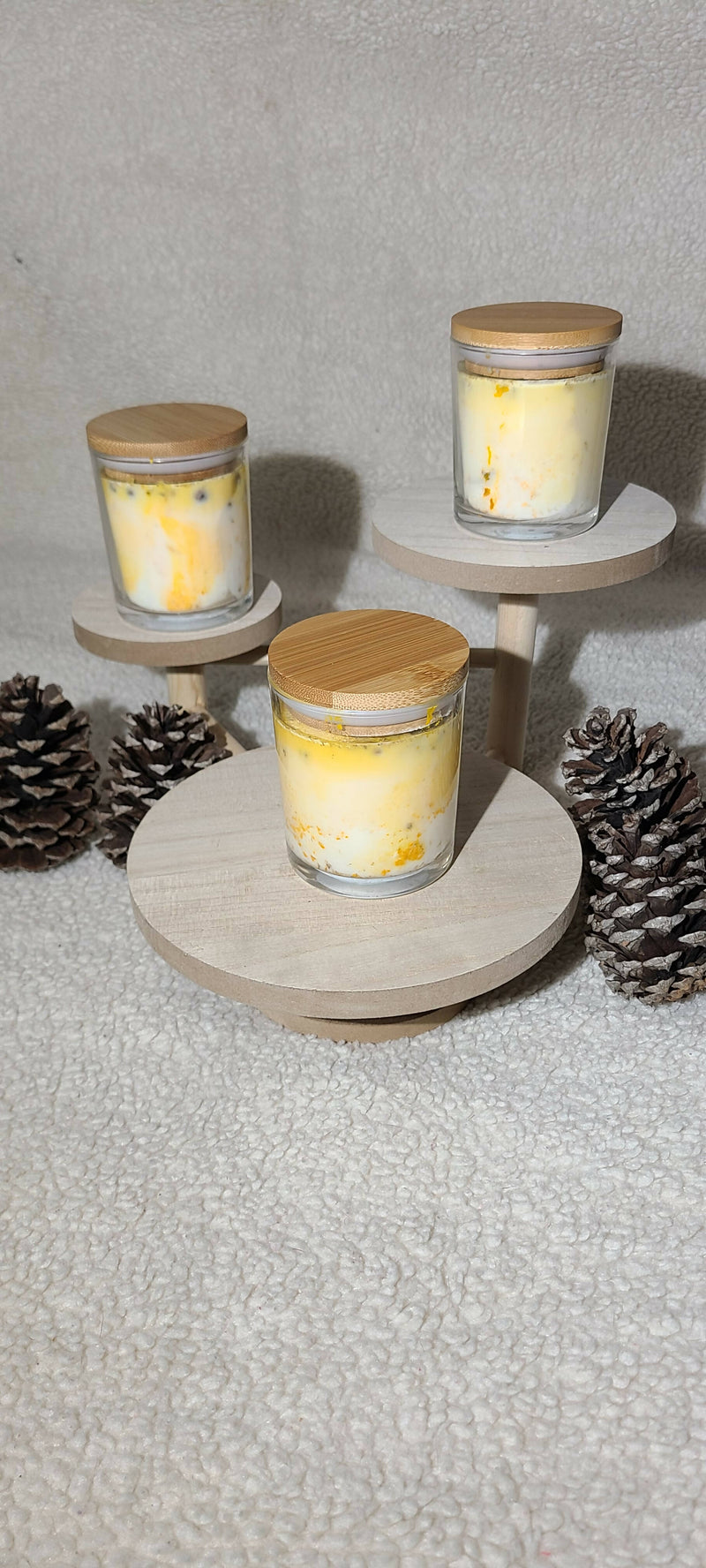 Chamomile and Sandalwood Soy Candle - Create Your Own Label and Make It Special