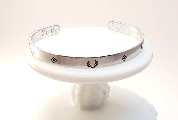 Antlers Design Cuff