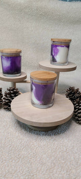 Relax and Unwind Soy Candles with Personalized Message