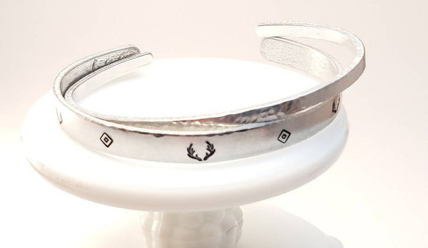 Antlers Design Cuff