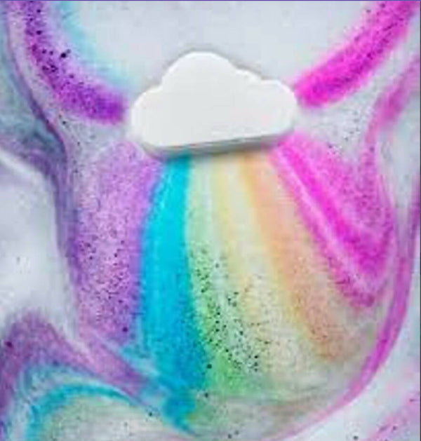 Rainbow Cloud Bath Bombs