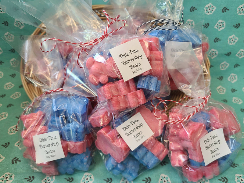 Old Time Barbershop Bears | Soy Wax Melts