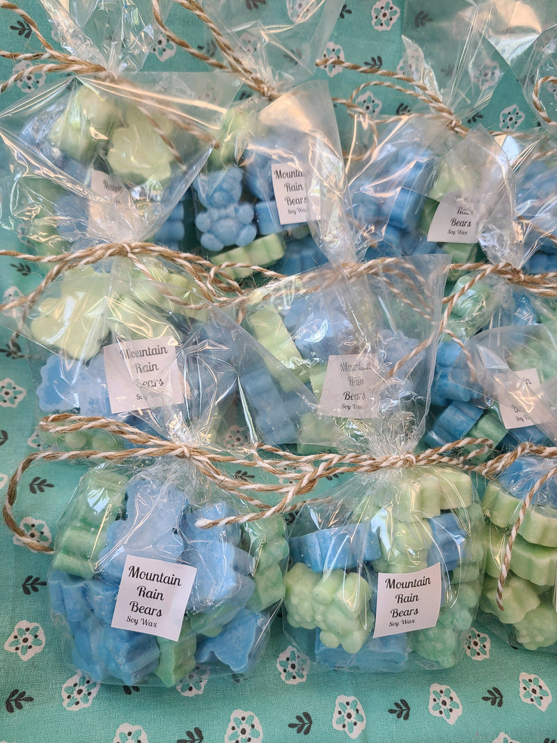 Moutain Rain Bears | Soy Wax Melts