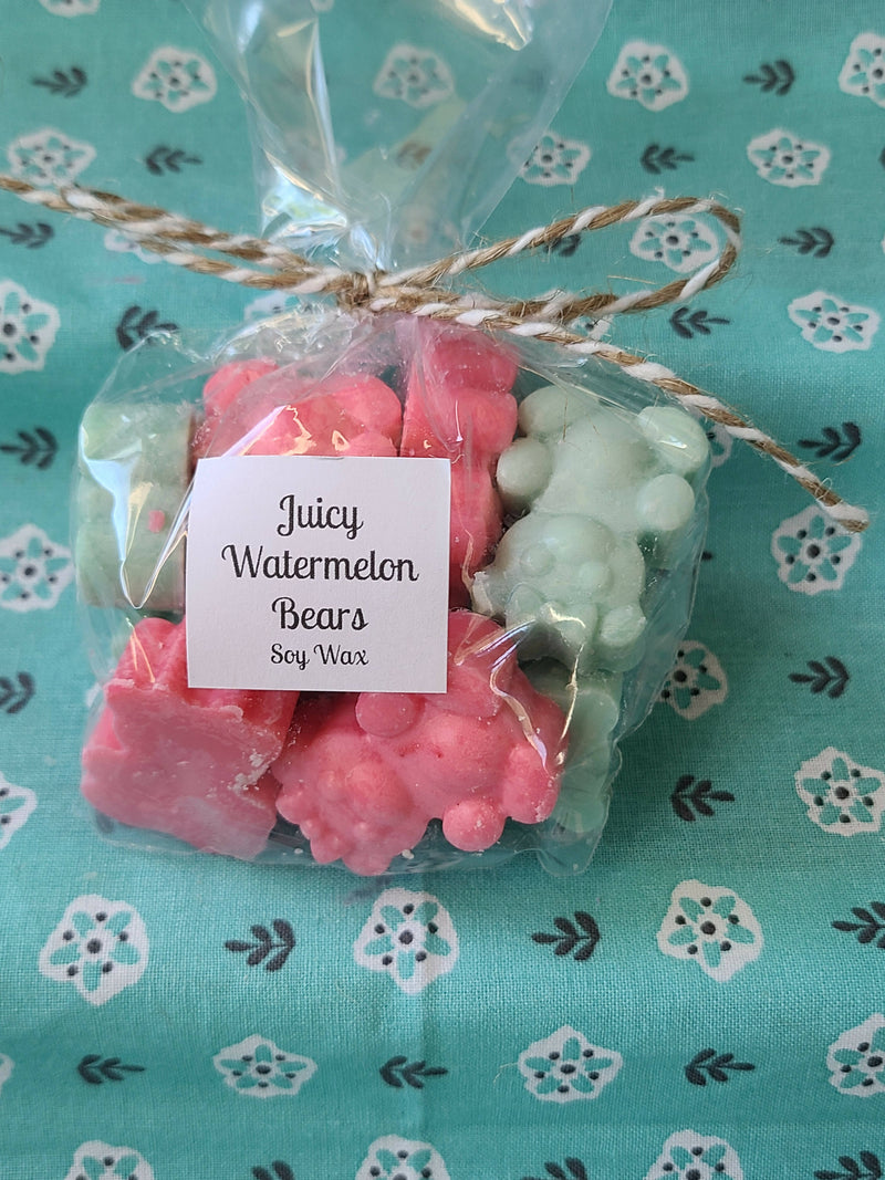 Juicy Watermelon Bears | Soy Wax Melts