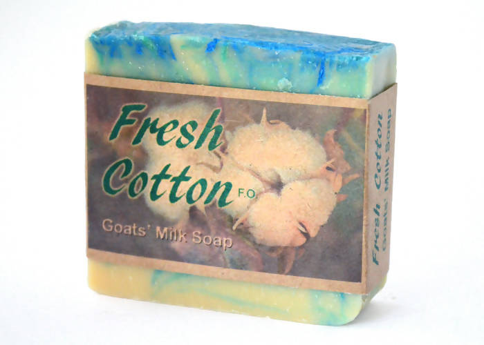 Fresh Cotton Goats Milk Soap