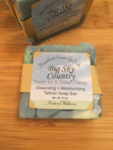 Big Sky Country - Natural Tallow Soap Bar